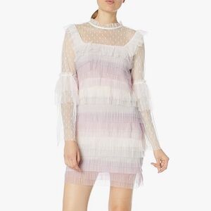 Elliatt Women's Apparel Women's Layered Ombre Short Dress